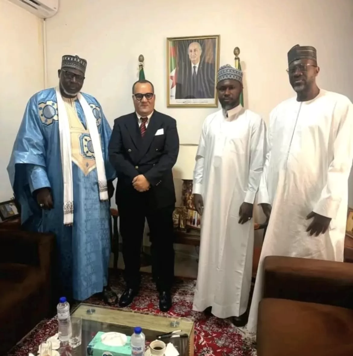 Coopération économique : Cheikh Abdoul Bakhi Assane Dème présente un projet de partenariat à l’ambassadeur d’Algérie