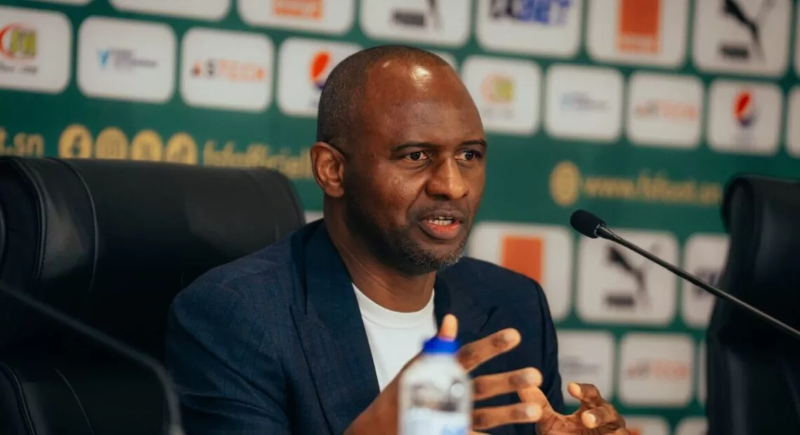 Patrick Vieira satisfait des progrès des Lions, mais réclame davantage d’efficacité offensive
