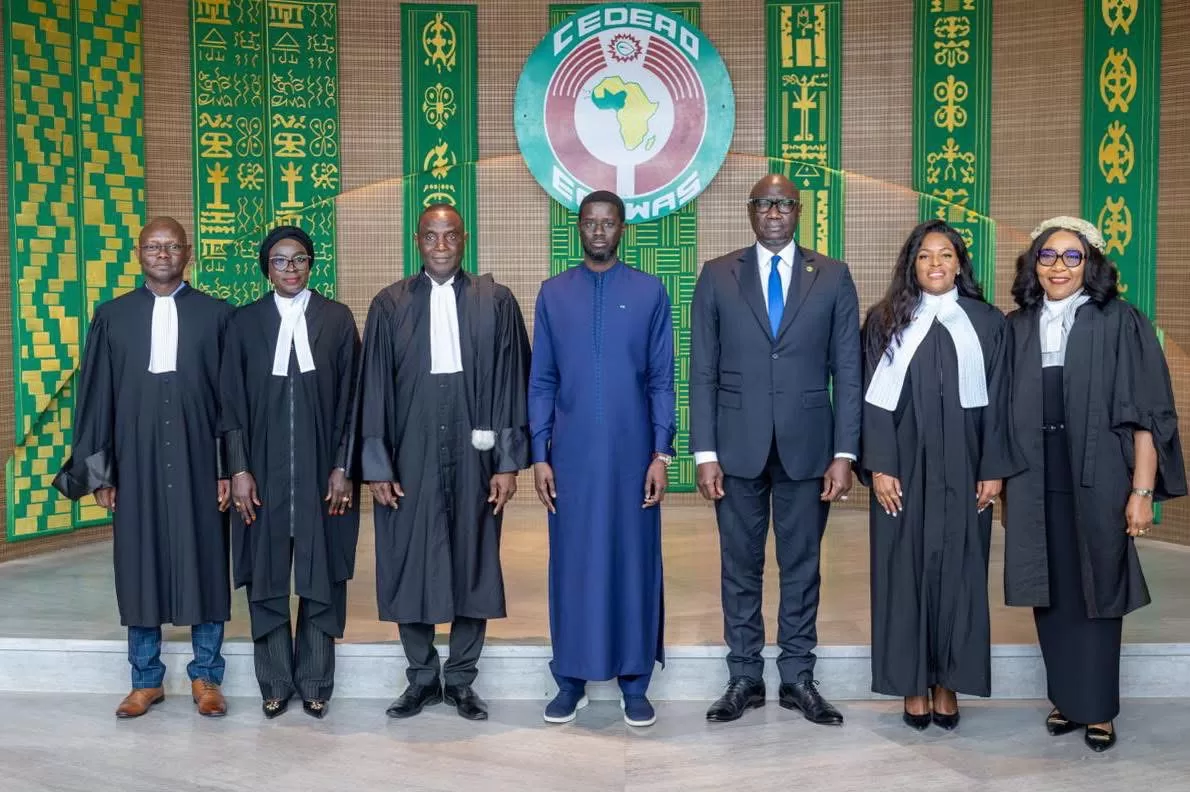 CEDEAO : Bassirou Diomaye Faye préside la prestation de serment des nouveaux juges de la Cour de justice